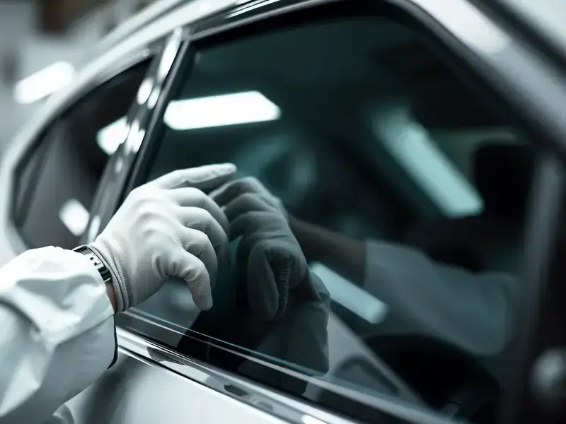 Side window replacement service